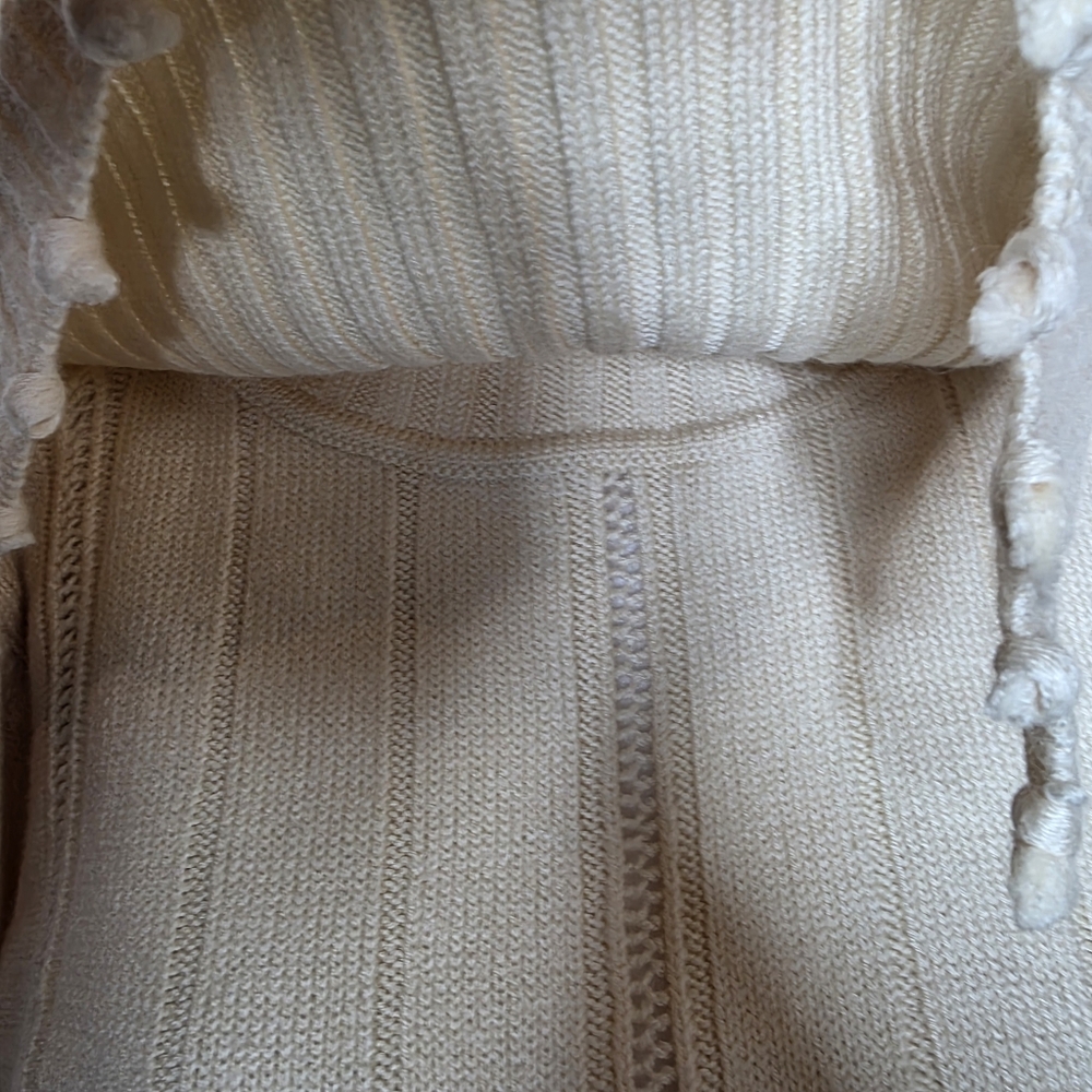 Escada Womens Ivory Wool Cashmere Blend Sweater Size 44 Large - Picture 5 of 10